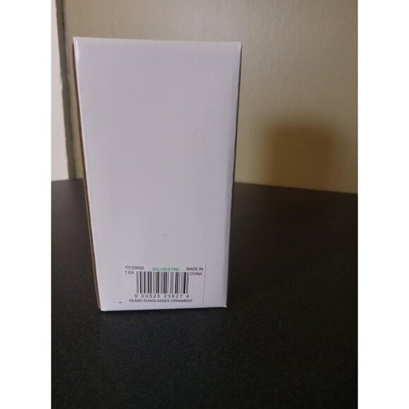 Silvestri Blown Glass Sunglasses Ornament with Stars & Tree Décor Holiday Decor - Picture 3 of 4